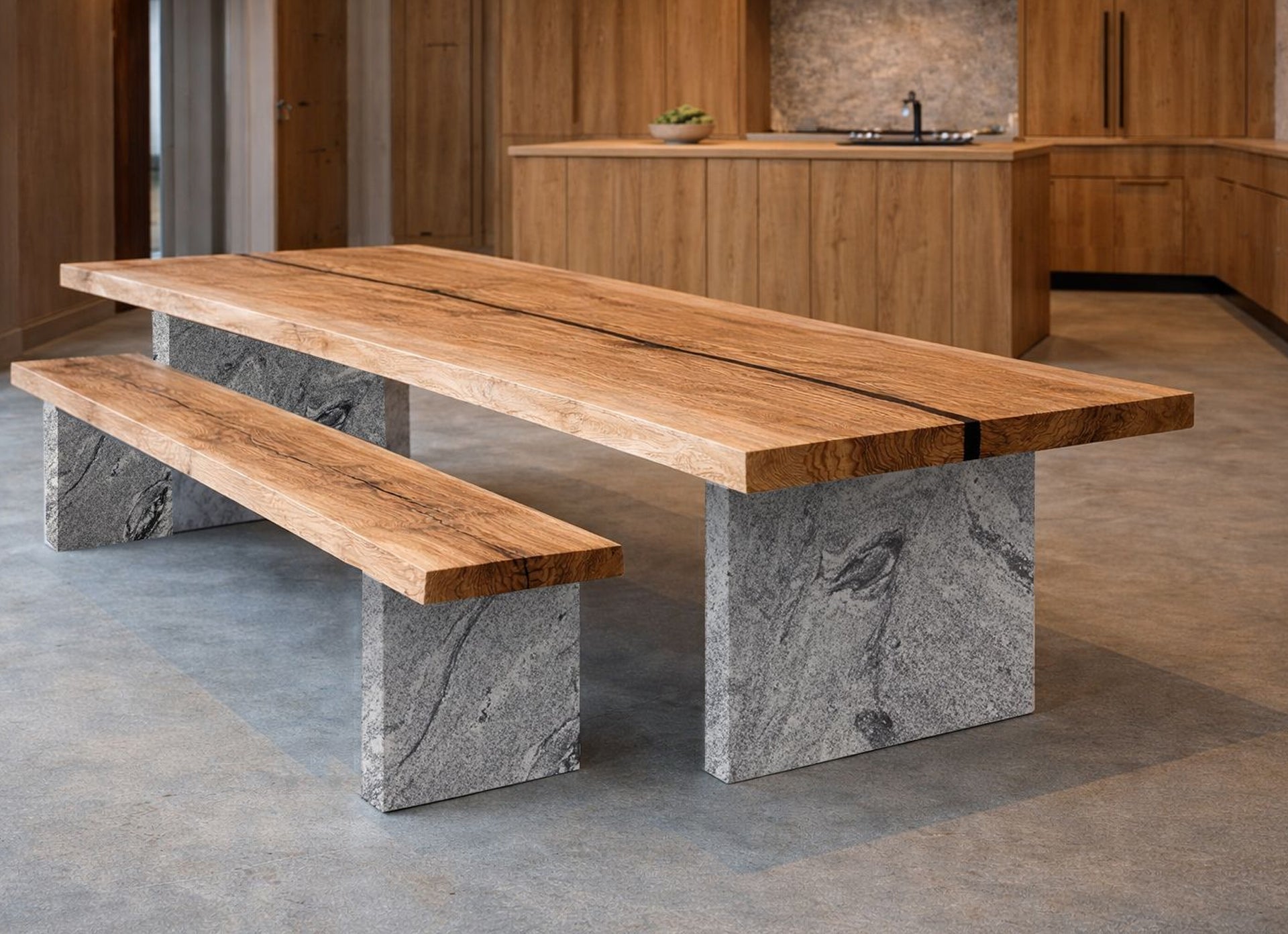 Esstisch ROMA aus Massivholz nach Maß